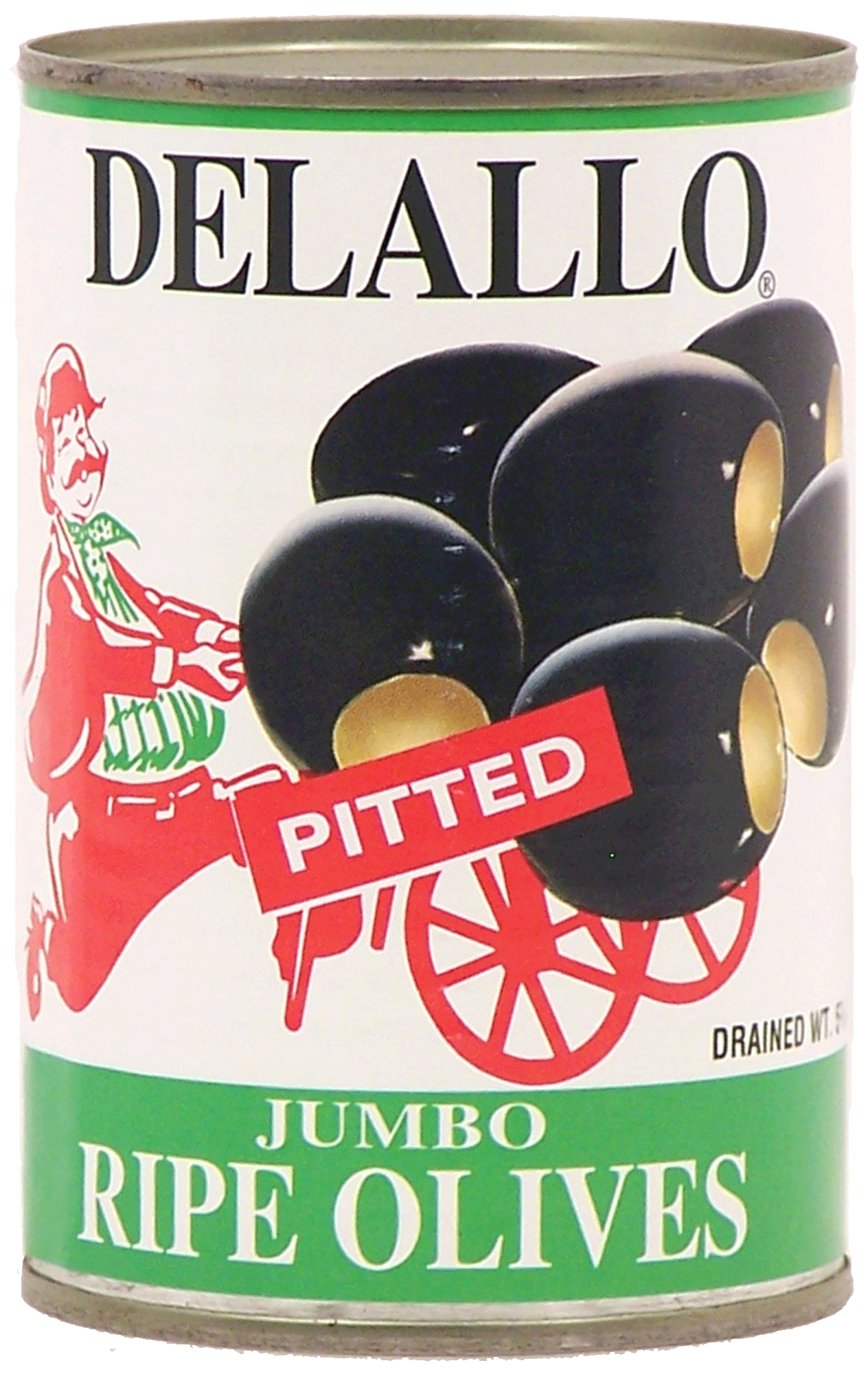 Delallo&nbsp;&nbsp;jumbo pitted ripe olives Full-Size Picture